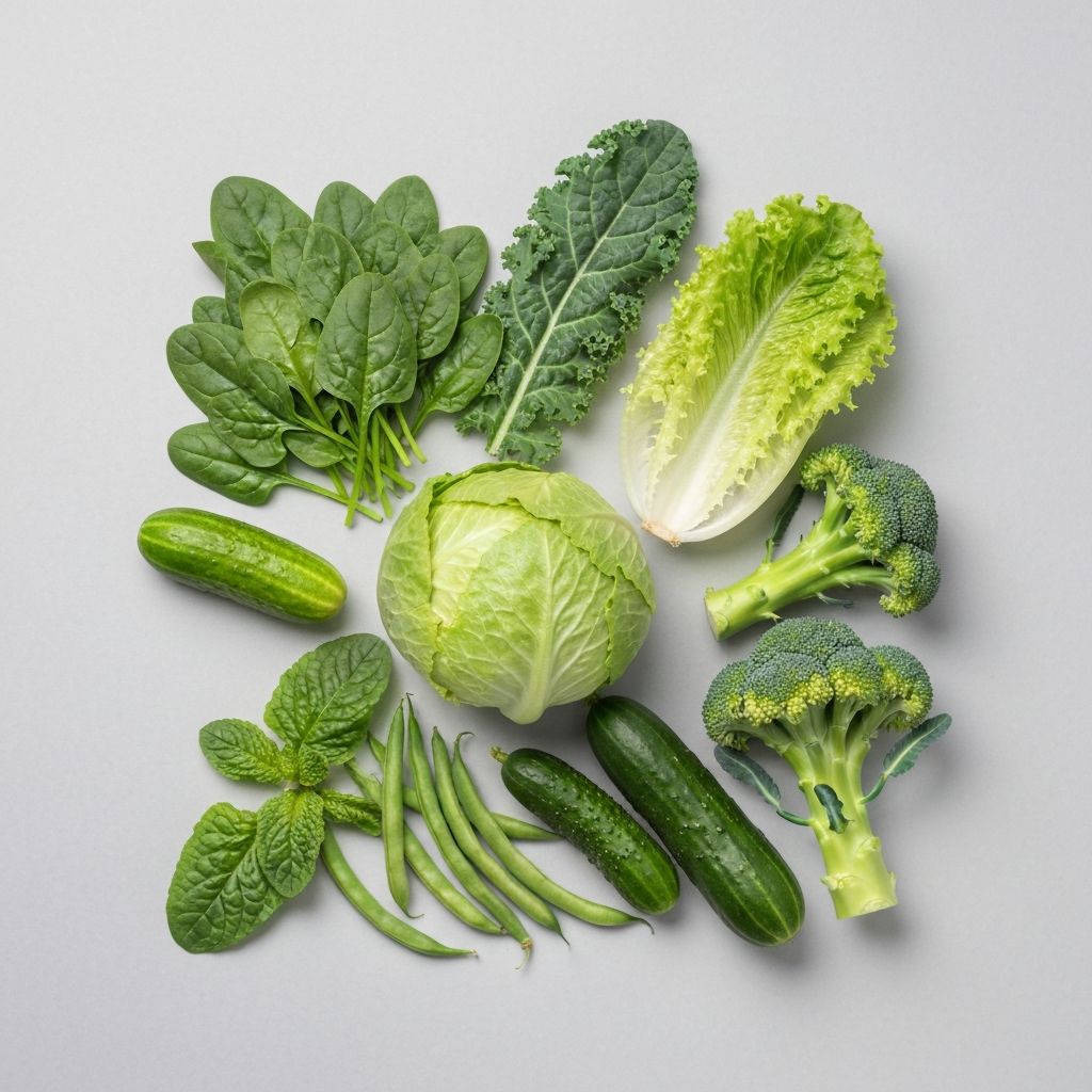 Zöld zöldségek